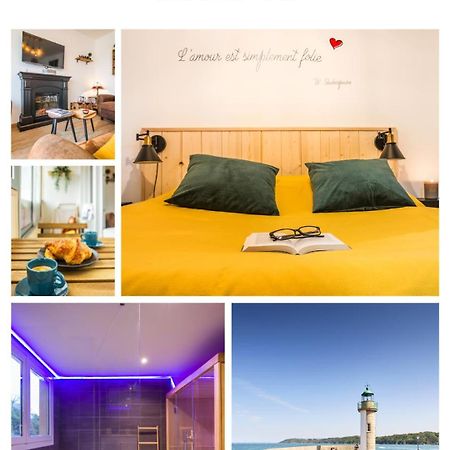 Escapade En Bord De Mer Avec Sauna Et Spa Prives Binic Esterno foto